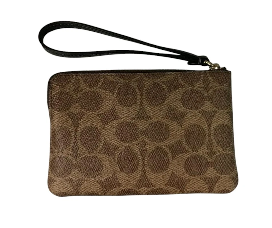 MONEDERO COACH CORNER ZIP NUEVO. — imagen 4