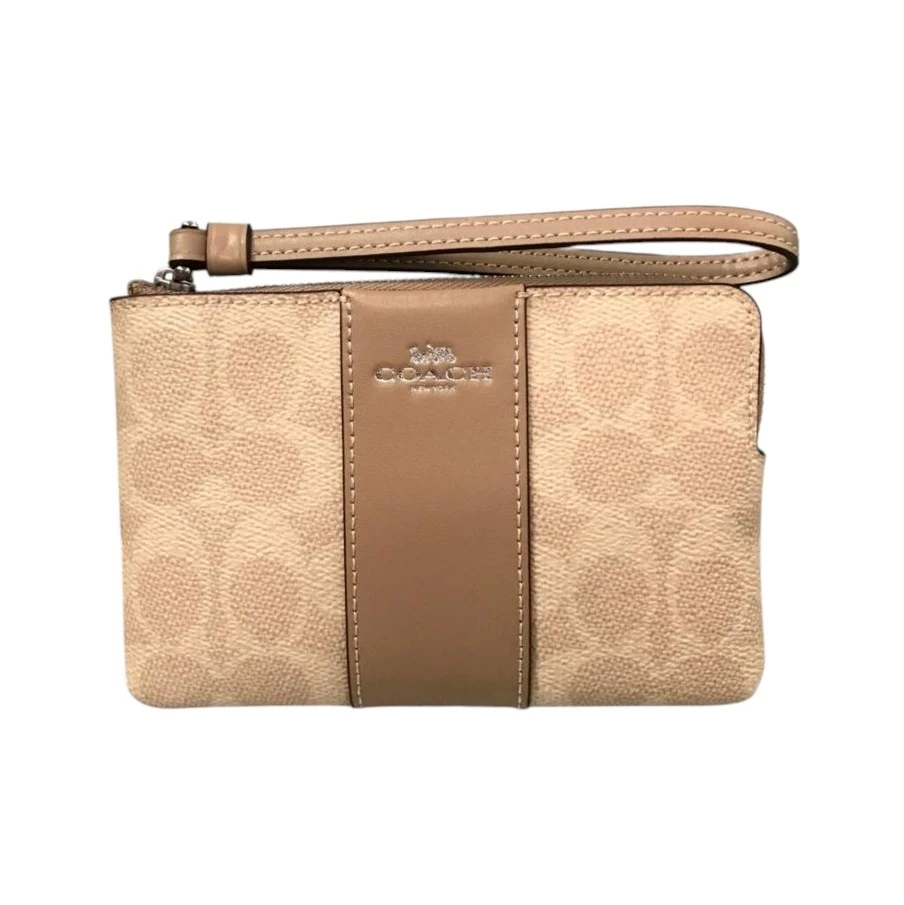 MONEDERO COACH CORNER ZIP NUEVO. — imagen 3