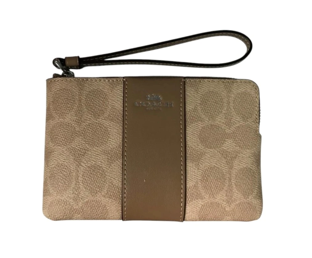 MONEDERO COACH CORNER ZIP NUEVO. — imagen 4