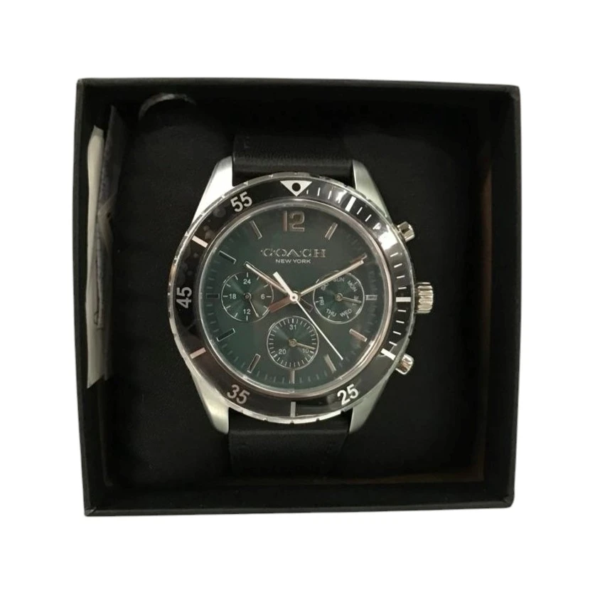 RELOJ COACH PARA CABALLERO MODELO MEN COLE CHRONOGRAPH 44 MM NUEVO. — imagen 4