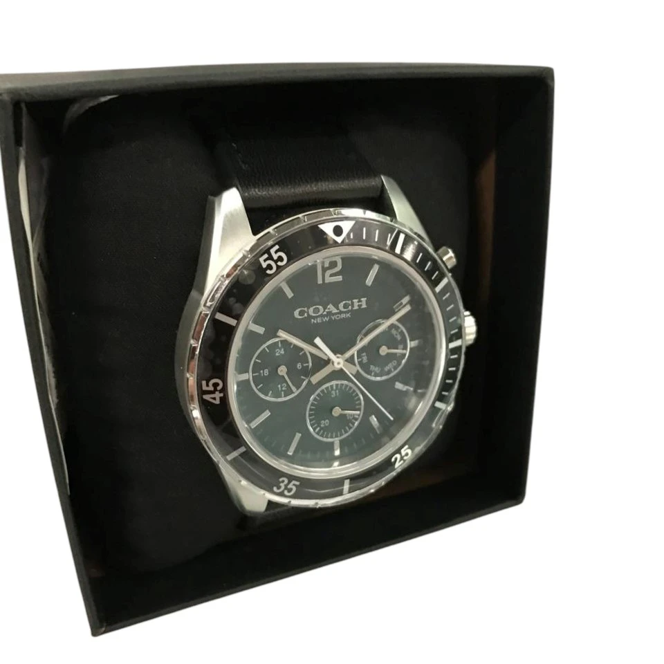 RELOJ COACH PARA CABALLERO MODELO MEN COLE CHRONOGRAPH 44 MM NUEVO. — imagen 5