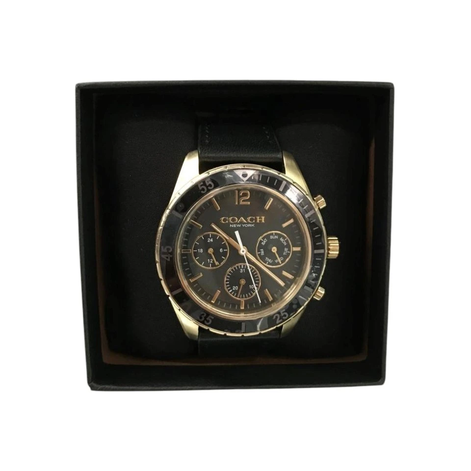 RELOJ COACH PARA CABALLERO MODELO MEN COLE CHRONOGRAPH 44 MM NUEVO. — imagen 3