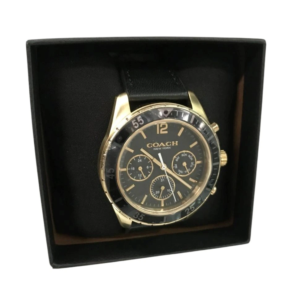 RELOJ COACH PARA CABALLERO MODELO MEN COLE CHRONOGRAPH 44 MM NUEVO. — imagen 4