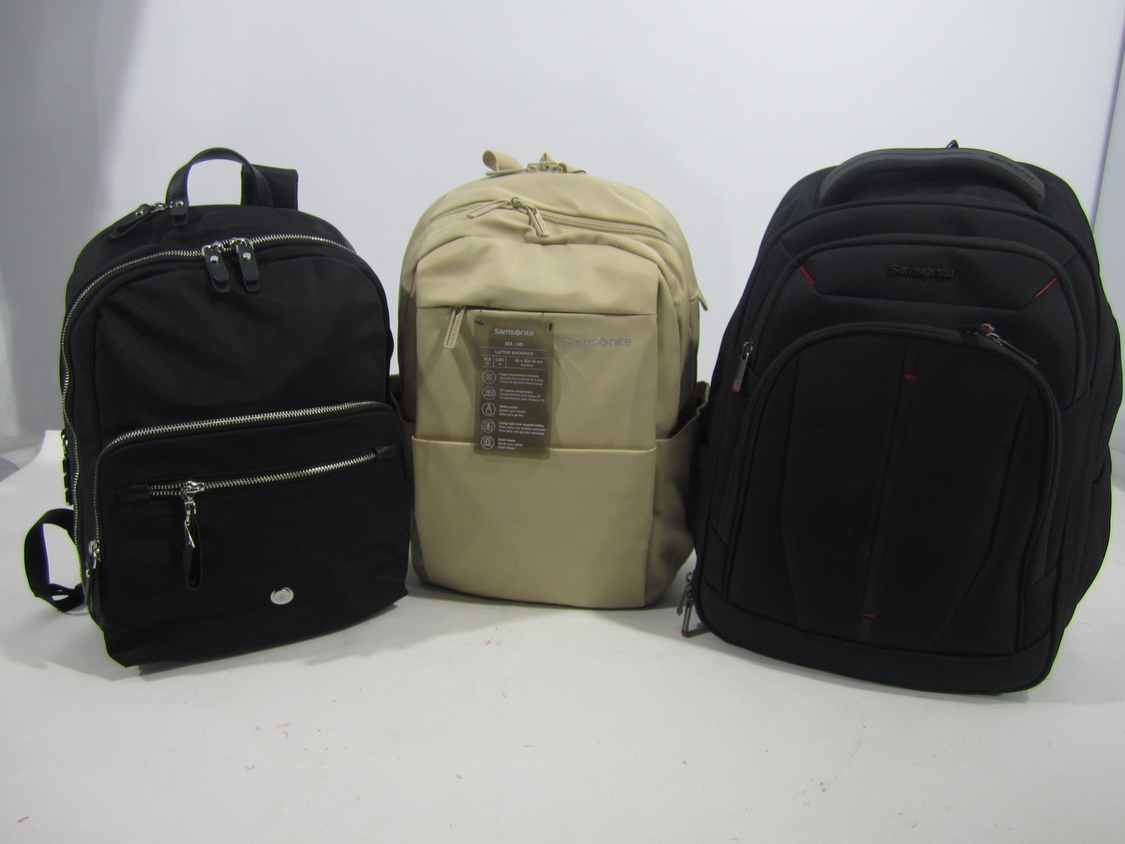 3 PZAS MOCHILAS MARCA RECONOCIDA