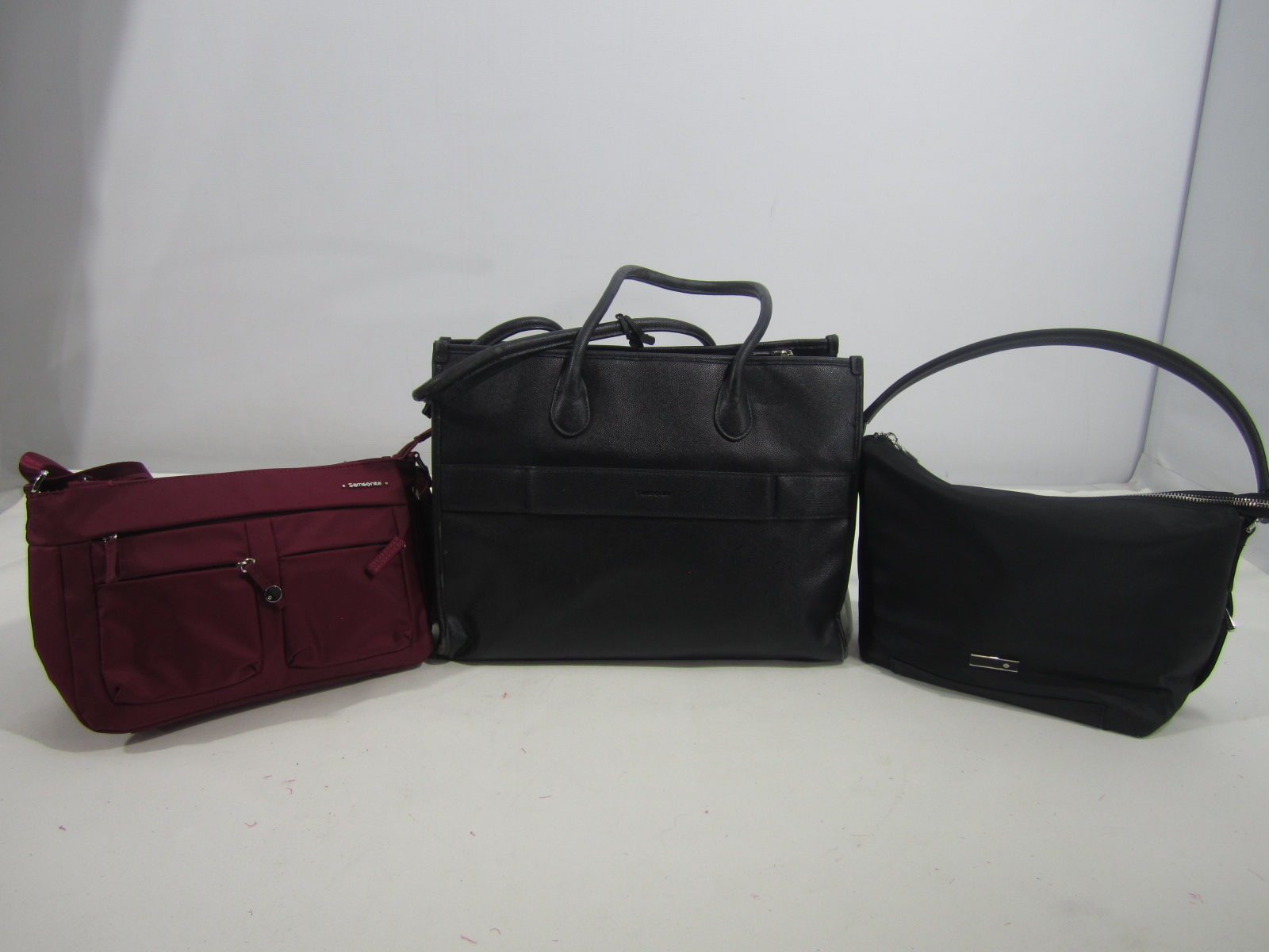 3 PZAS BOLSOS DE MANO DIVERSOS