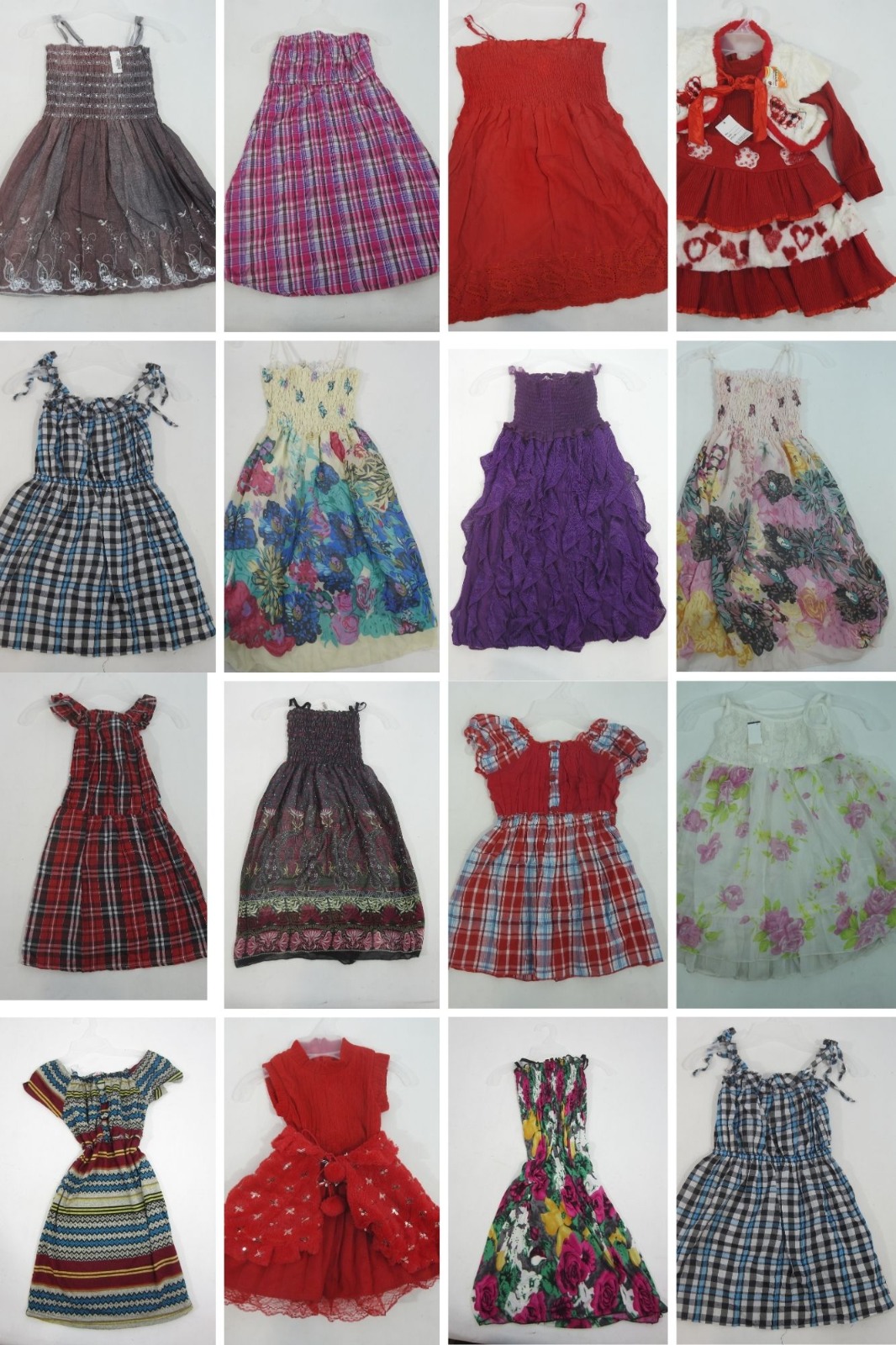 40 PZAS VESTIDOS PARA NIÑA DIVERSOS