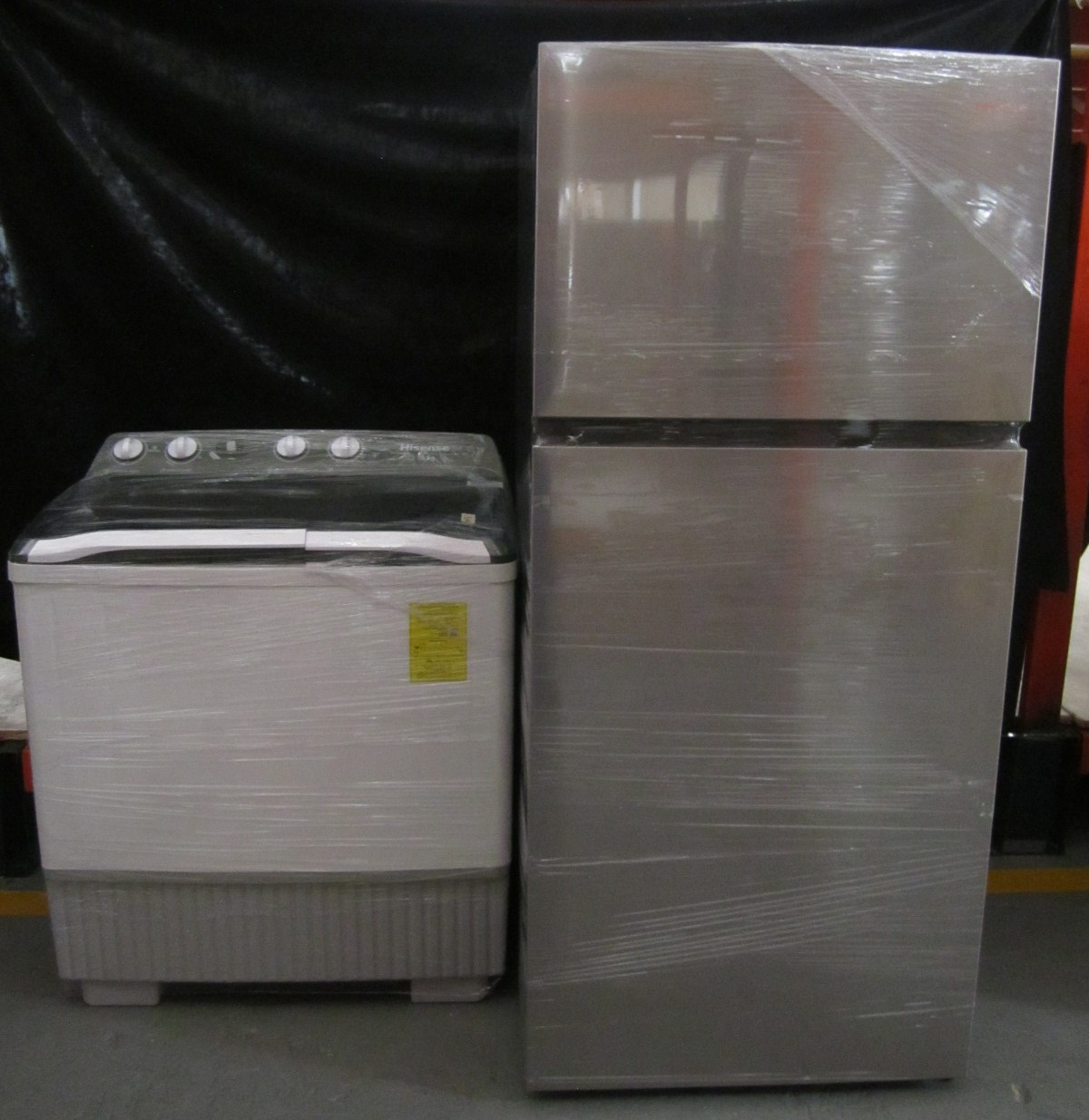 1 REFRIGERADOR Y 1 LAVADORA