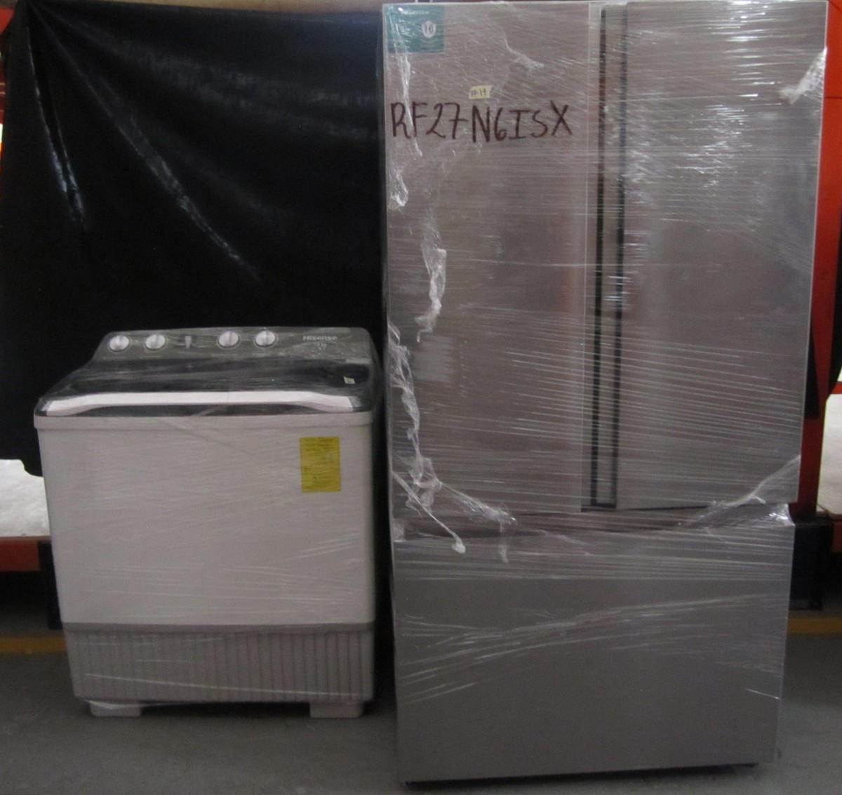 1 REFRIGERADOR Y 1 LAVADORA