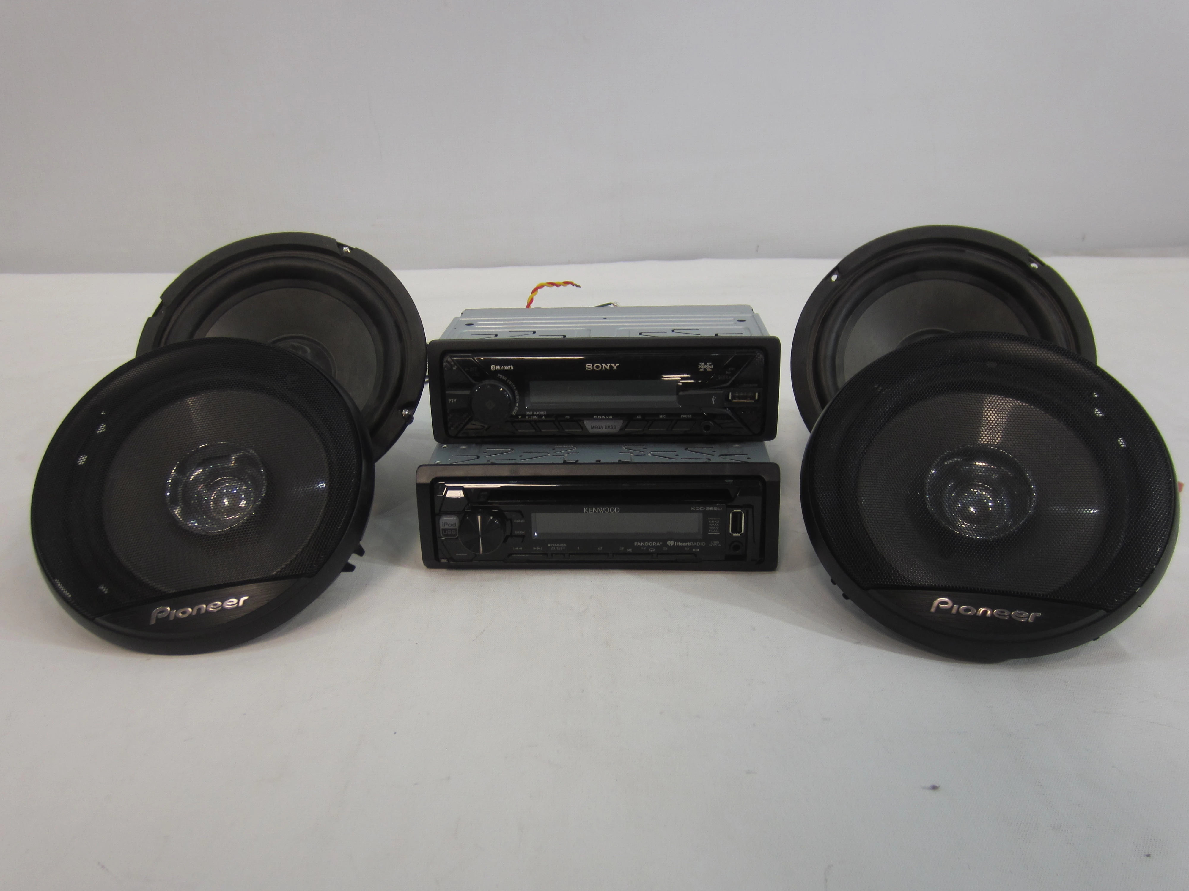 6 PZAS AUTOESTEREO-BOCINAS