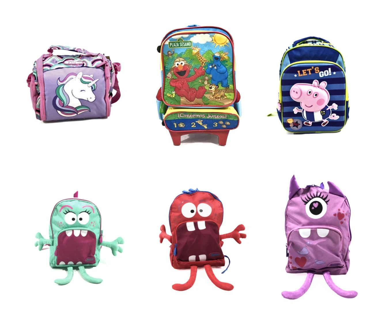 15 PZAS  MOCHILA INFANTIL CHICA