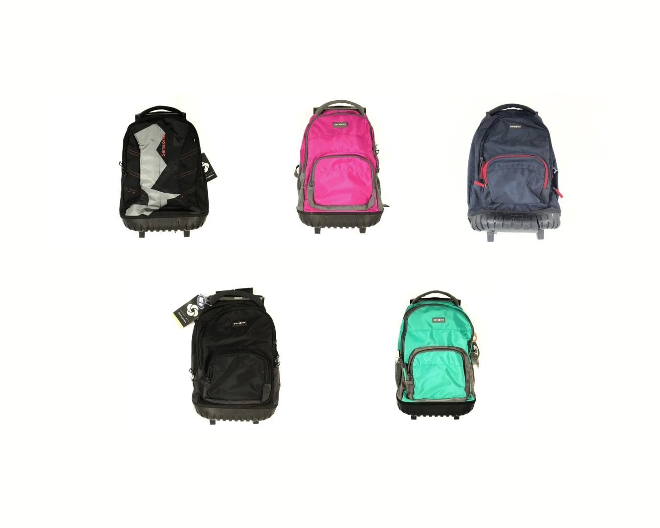 5 PZAS  MOCHILAS DE CARRITO