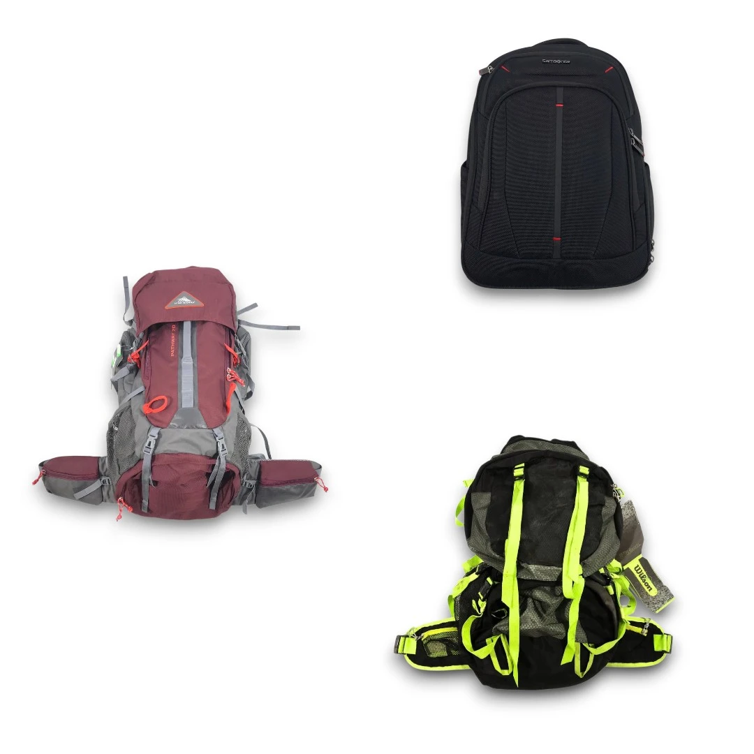 2 MOCHILAS DE ACAMPAR - 1 MOCHILA