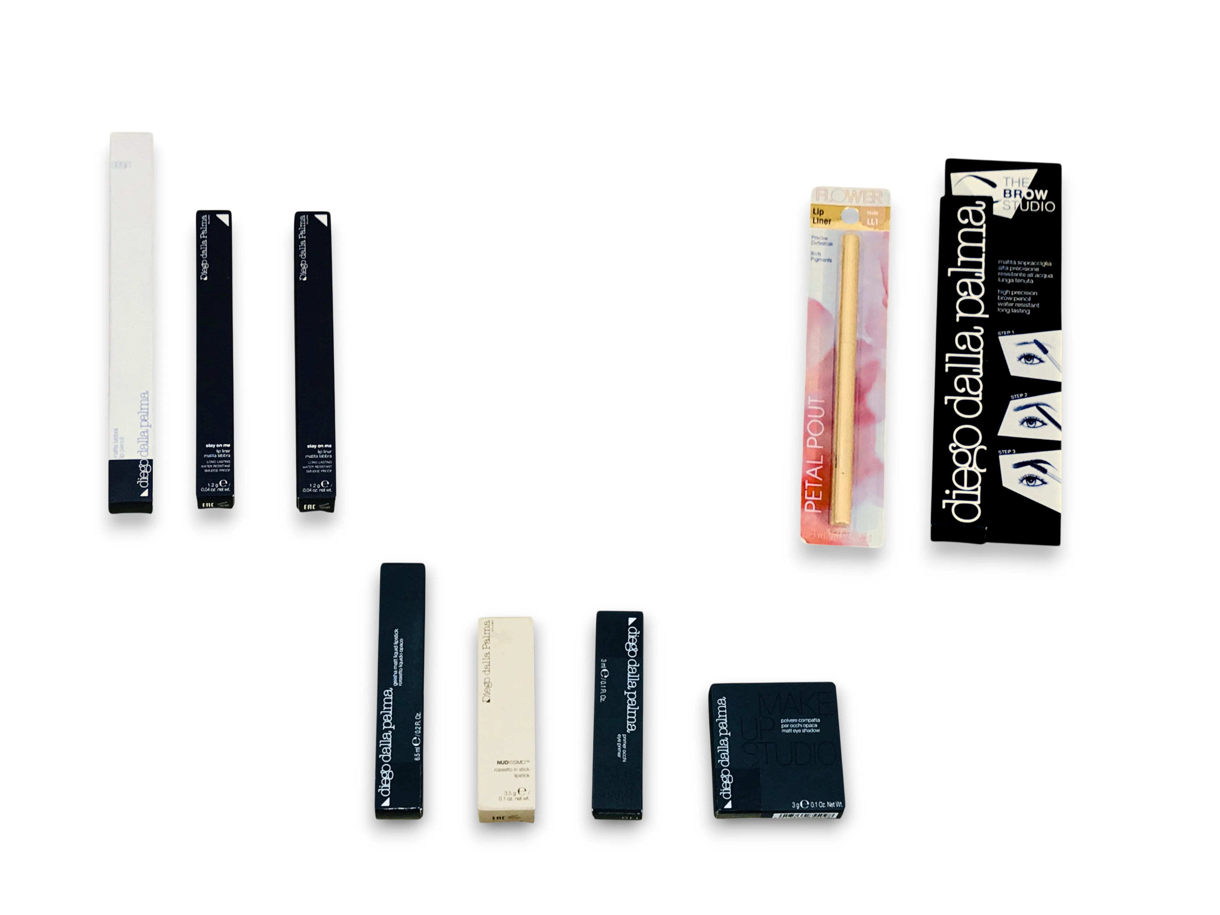 14 PZAS. MAQUILLAJE MARCA RECONOCIDA