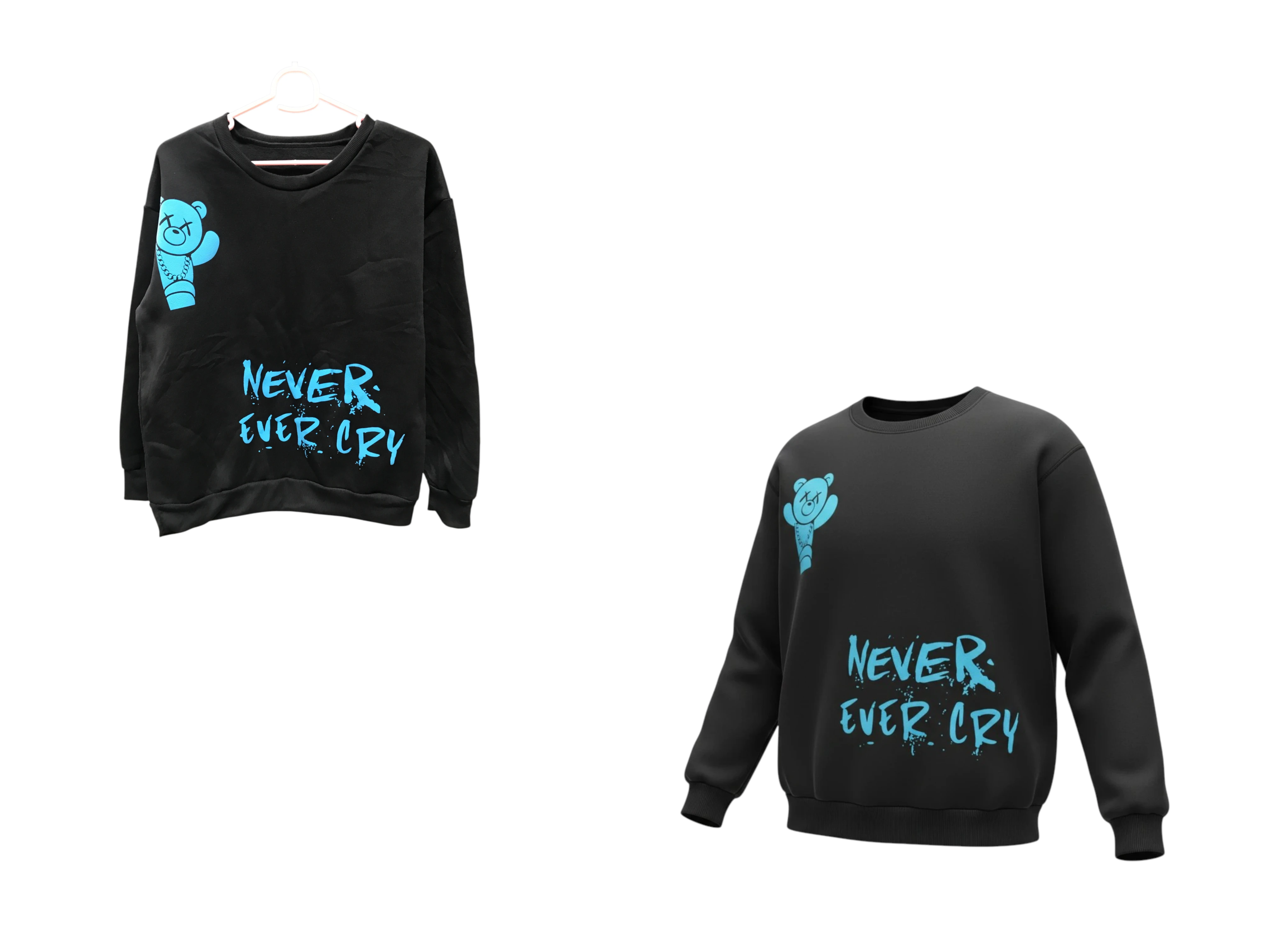 5 SUDADERAS NUEVAS – ESTAMPADOS Y LENTEJUELA