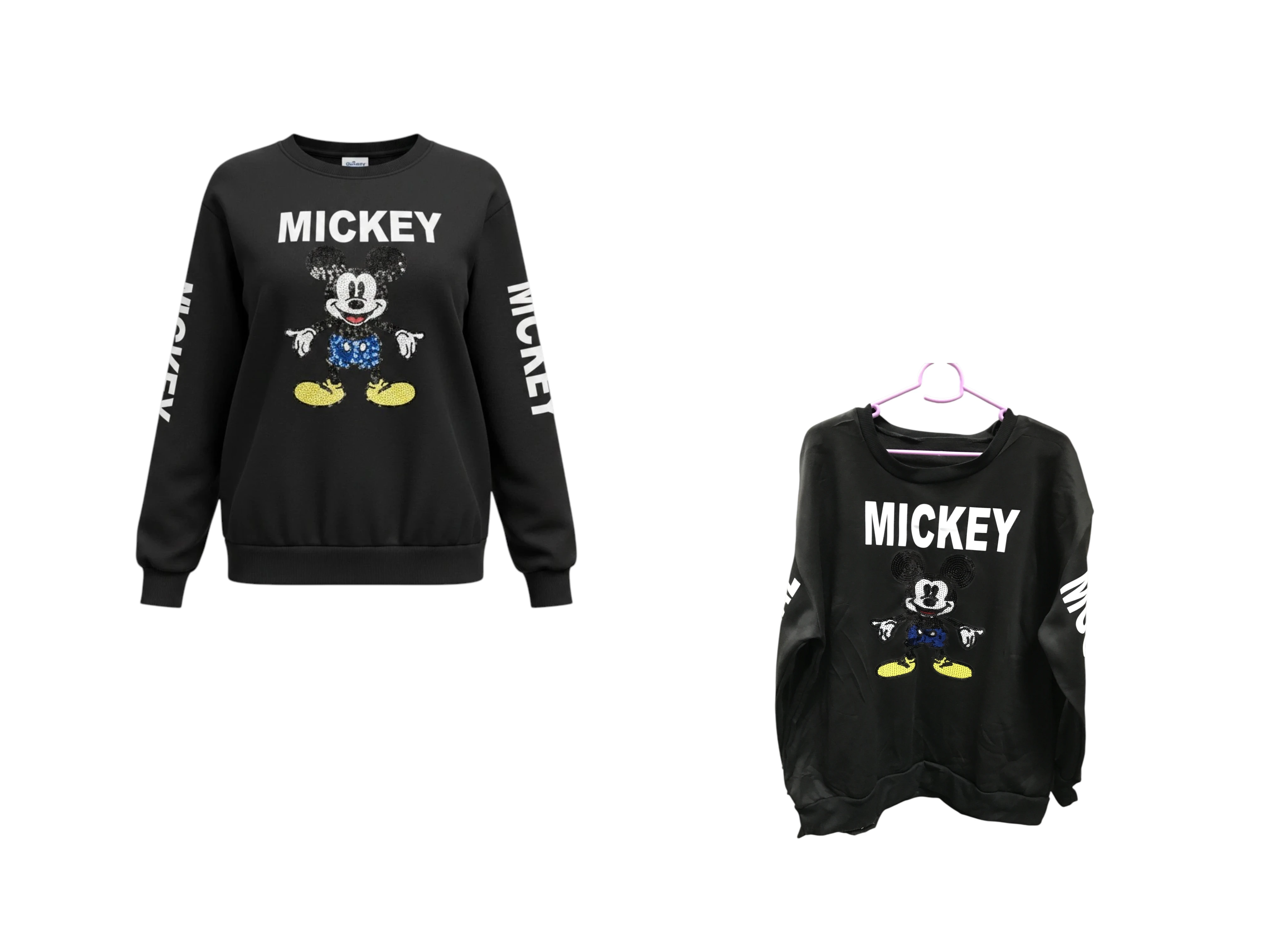 5 SUDADERAS NUEVAS – ESTAMPADOS Y LENTEJUELA