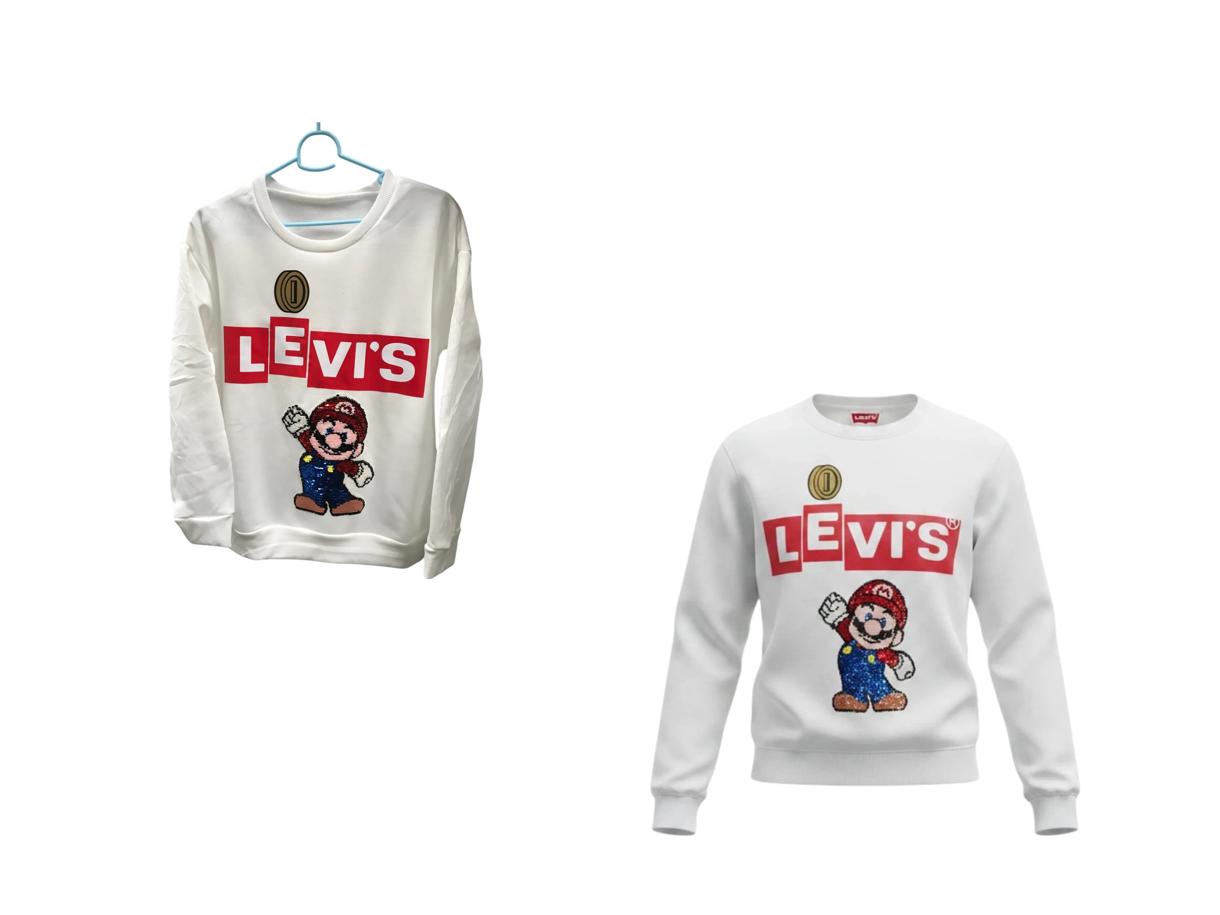 5 SUDADERAS NUEVAS – ESTAMPADOS Y LENTEJUELA