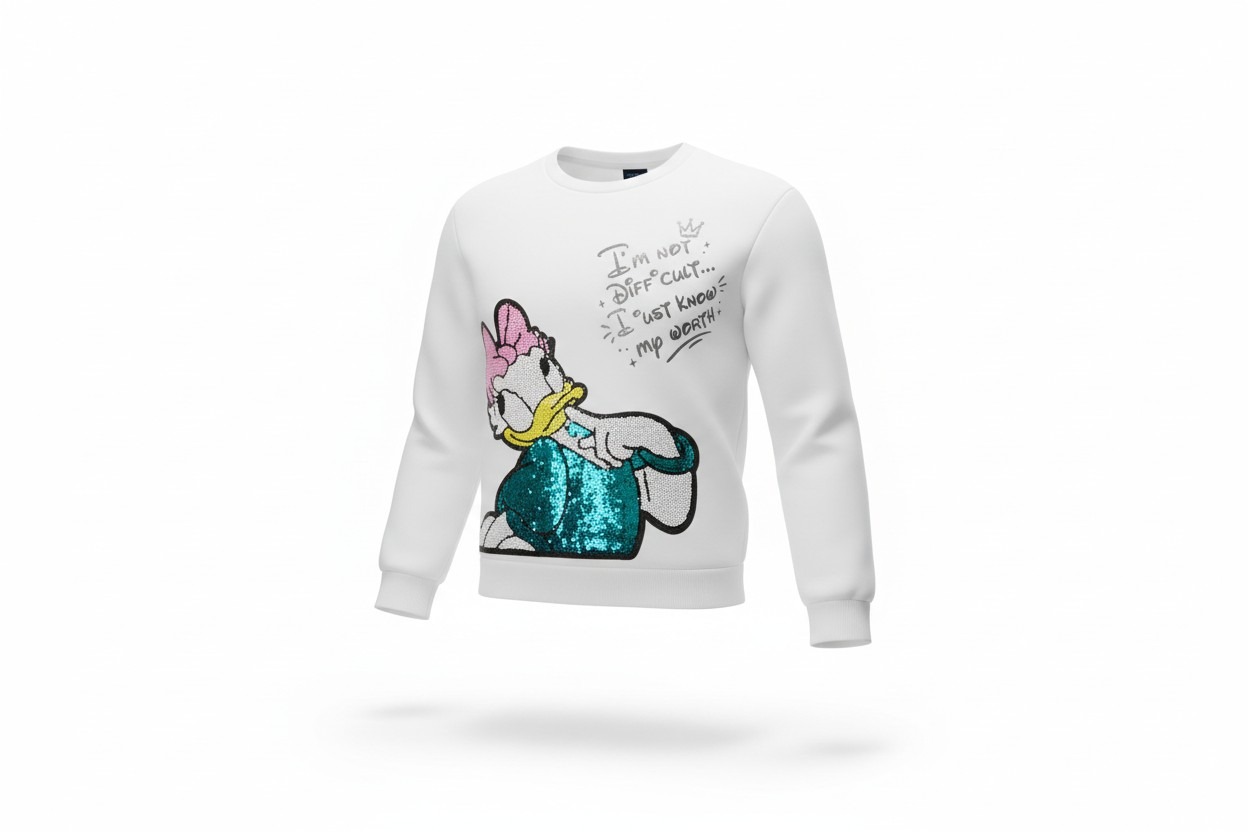 5 SUDADERAS.