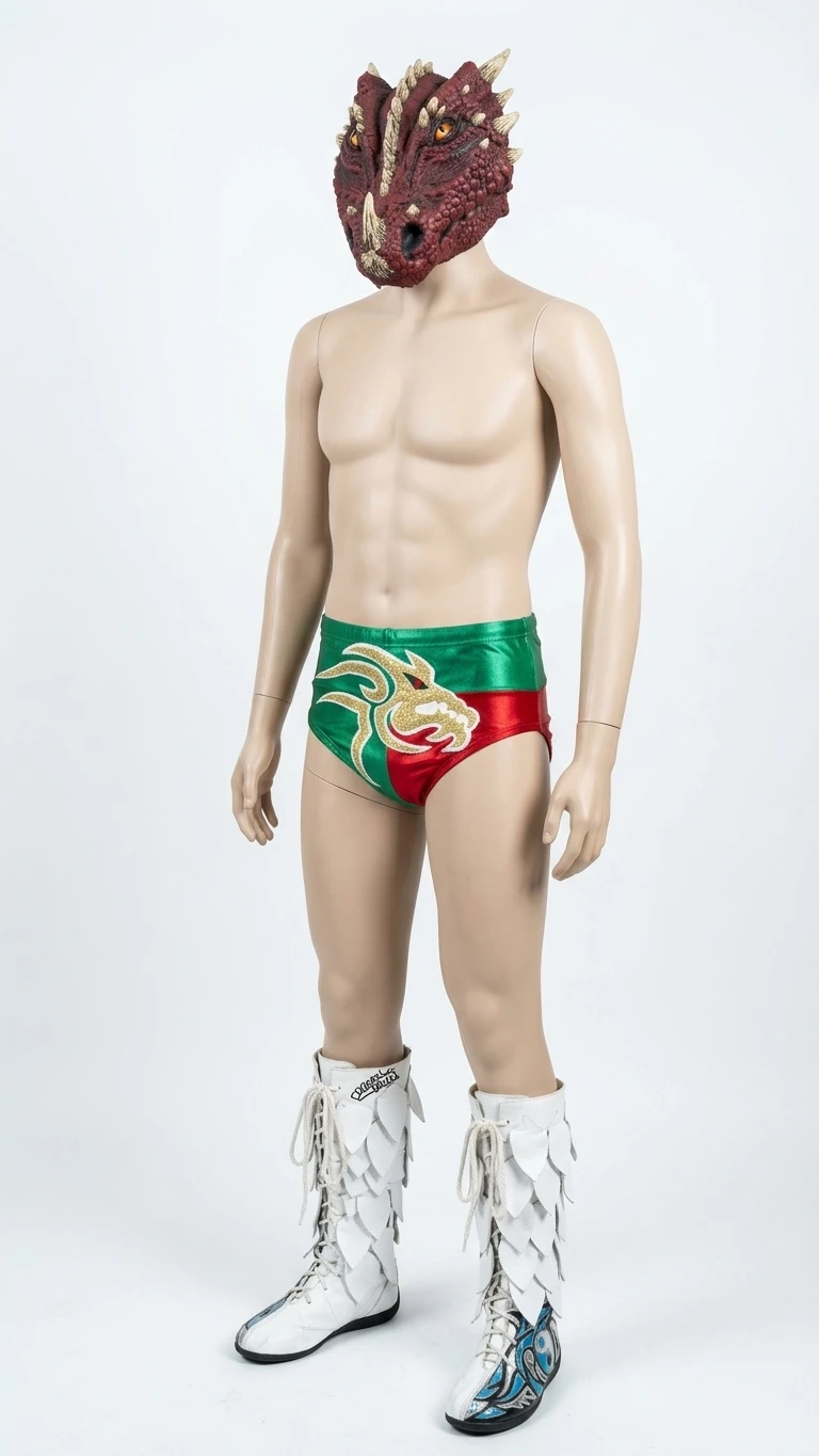 7 PZAS. EQUIPO DE LUCHA LIBRE.