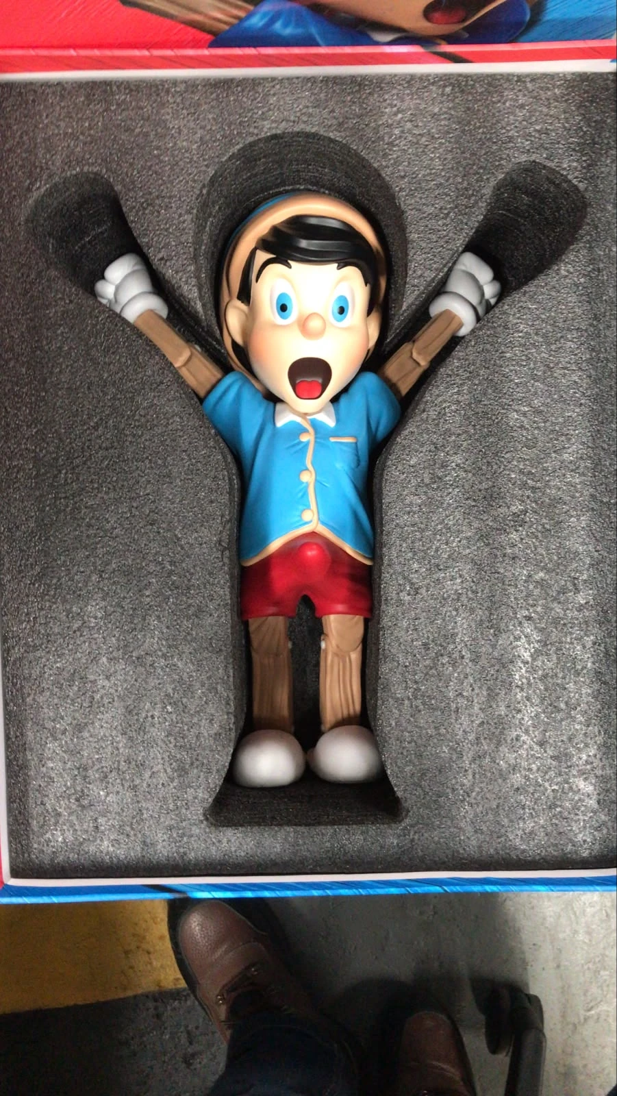 1 JUGUETE DE COLECCIÓN PINOCHO.