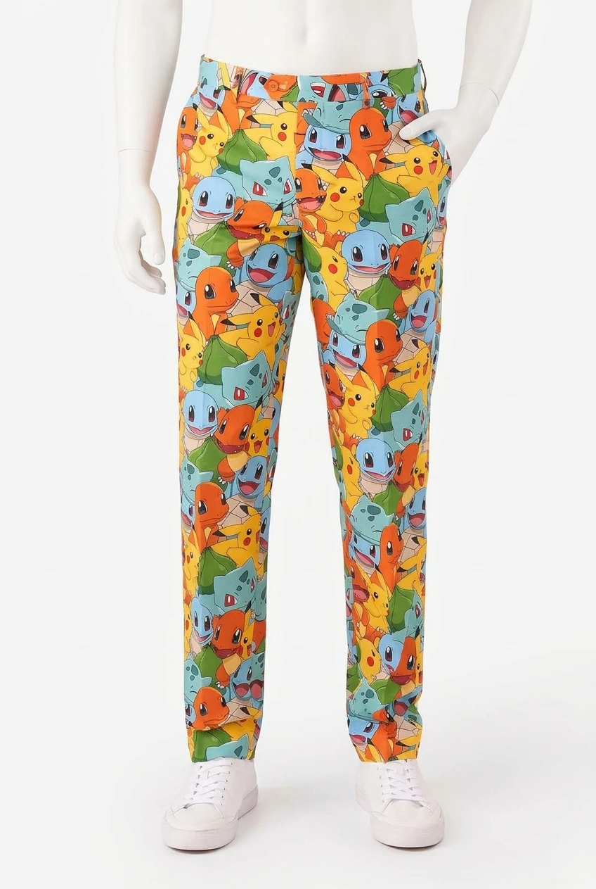1 TRAJE DE COLECCIÓN COMPLETO DE POKEMÓN.