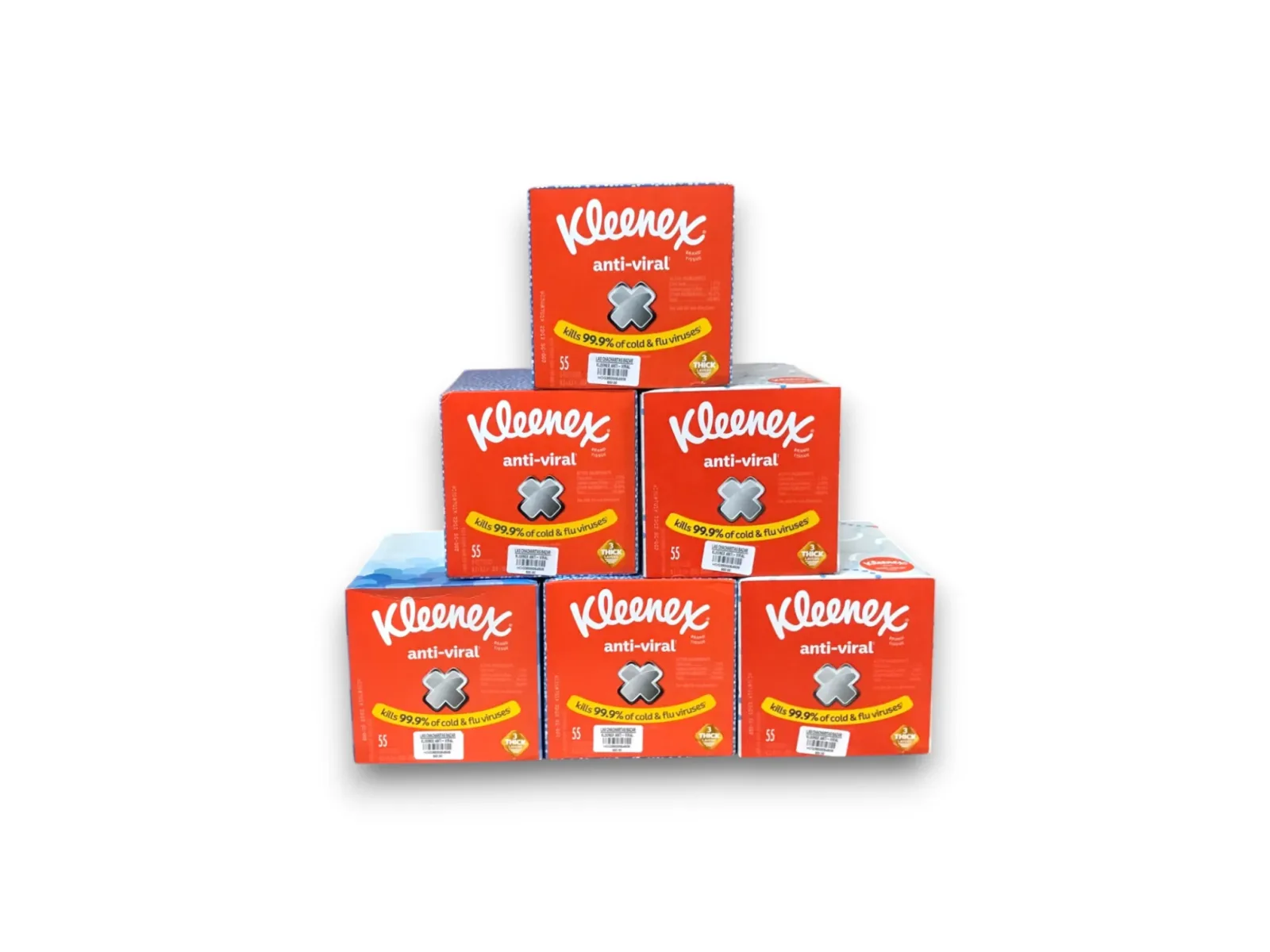 155 PZAS. APROX. KLEENEX