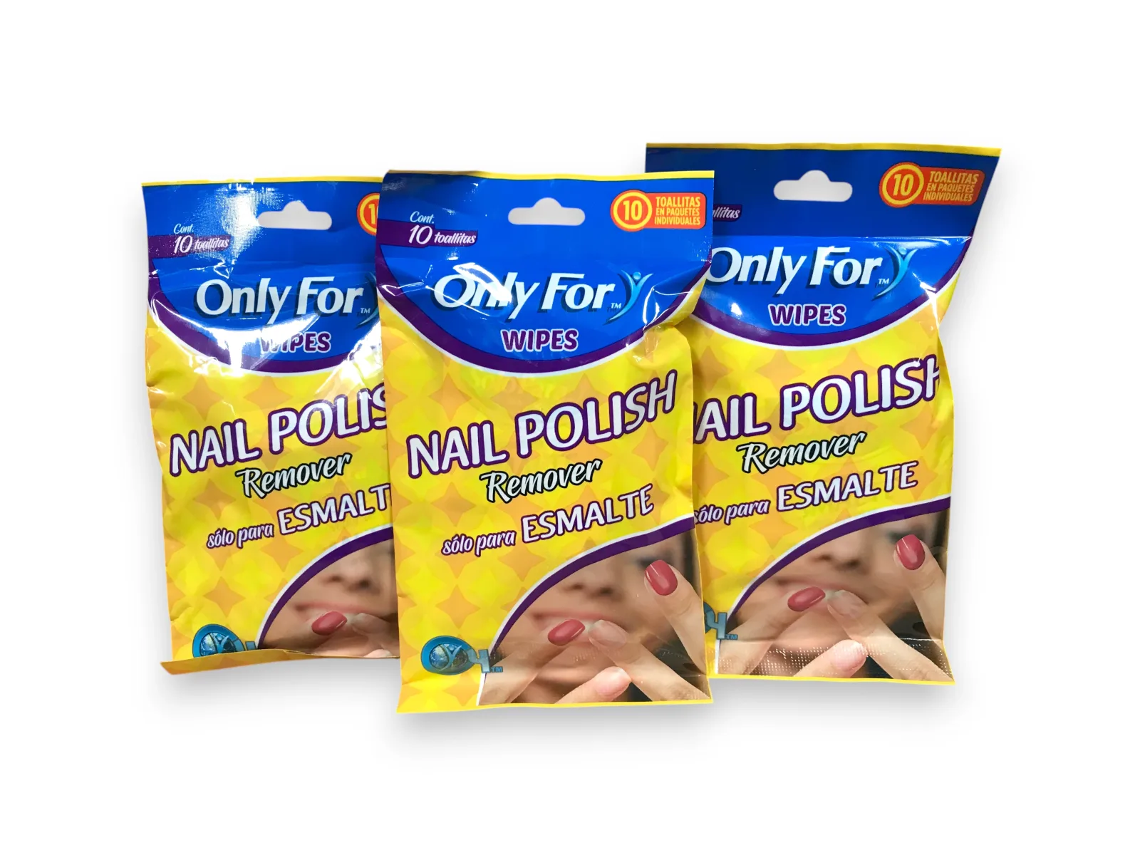 1000 PZAS. APROX. TOALLAS QUITA ESMALTE.