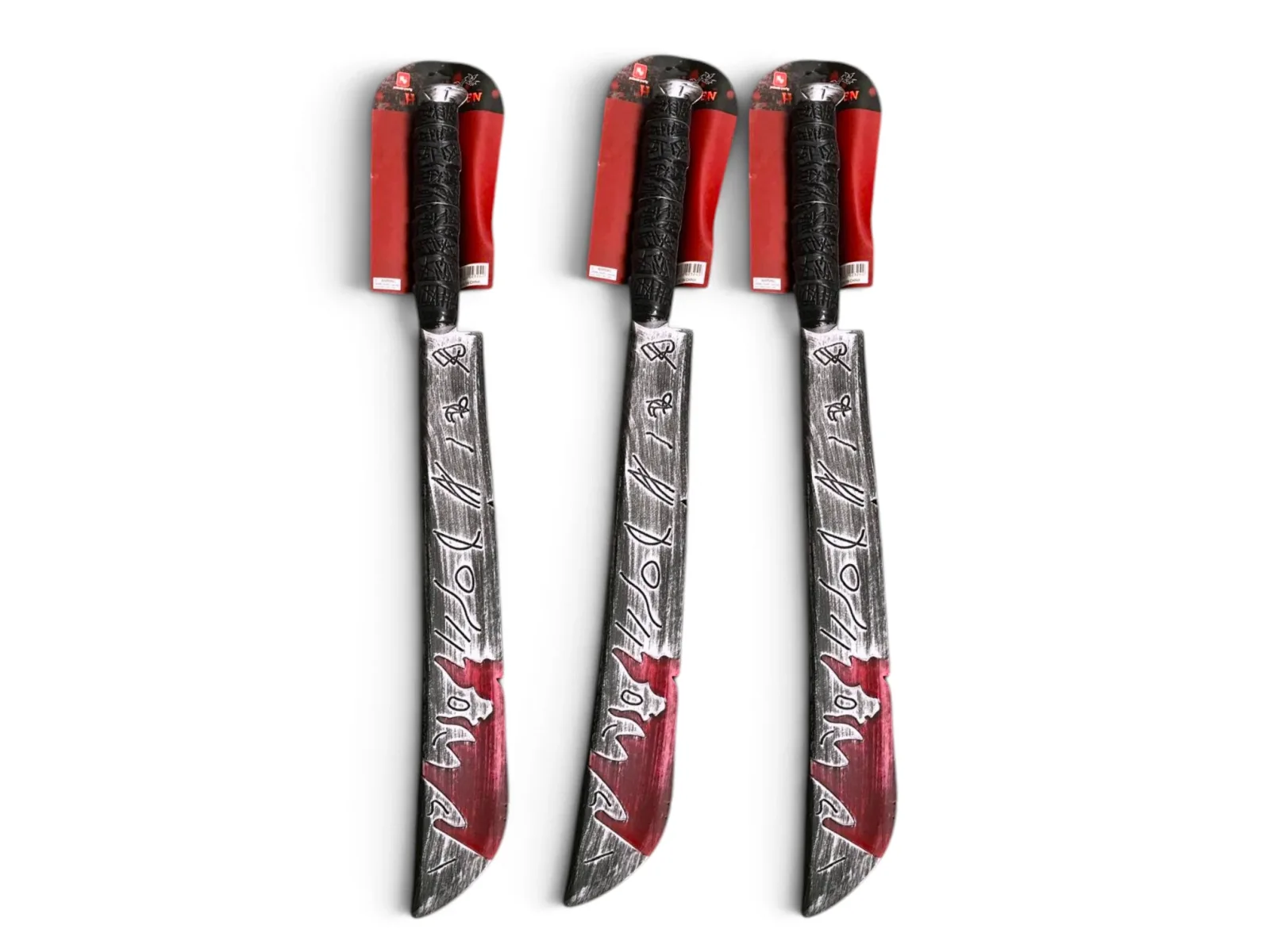 250 PZAS. APROX DE ACCESORIO PARA HALLOWEEN MACHETE.