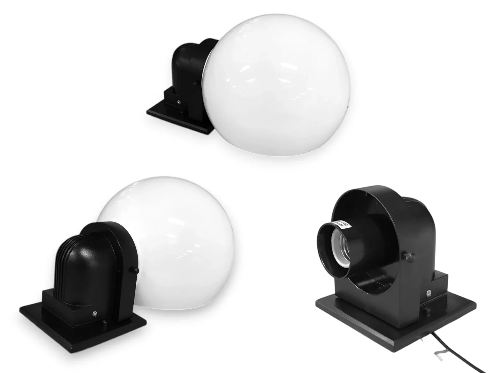 100 PZAS. APROX. ARBOTANTE ARTICULADO SATINADO - 12 PZAS. DE FAROL LUMINARIO.