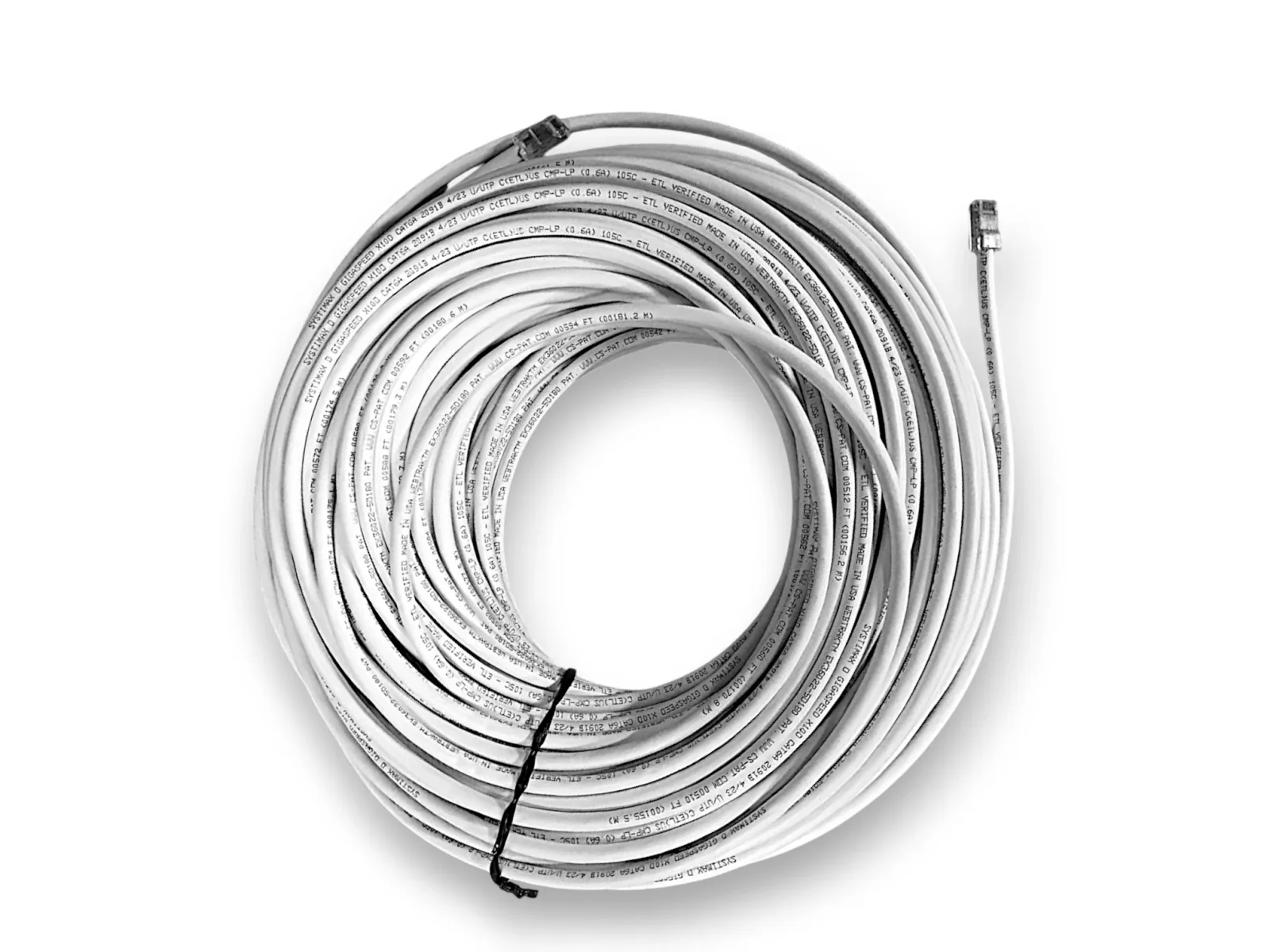 18 PAQUETES DE CABLE UTP.