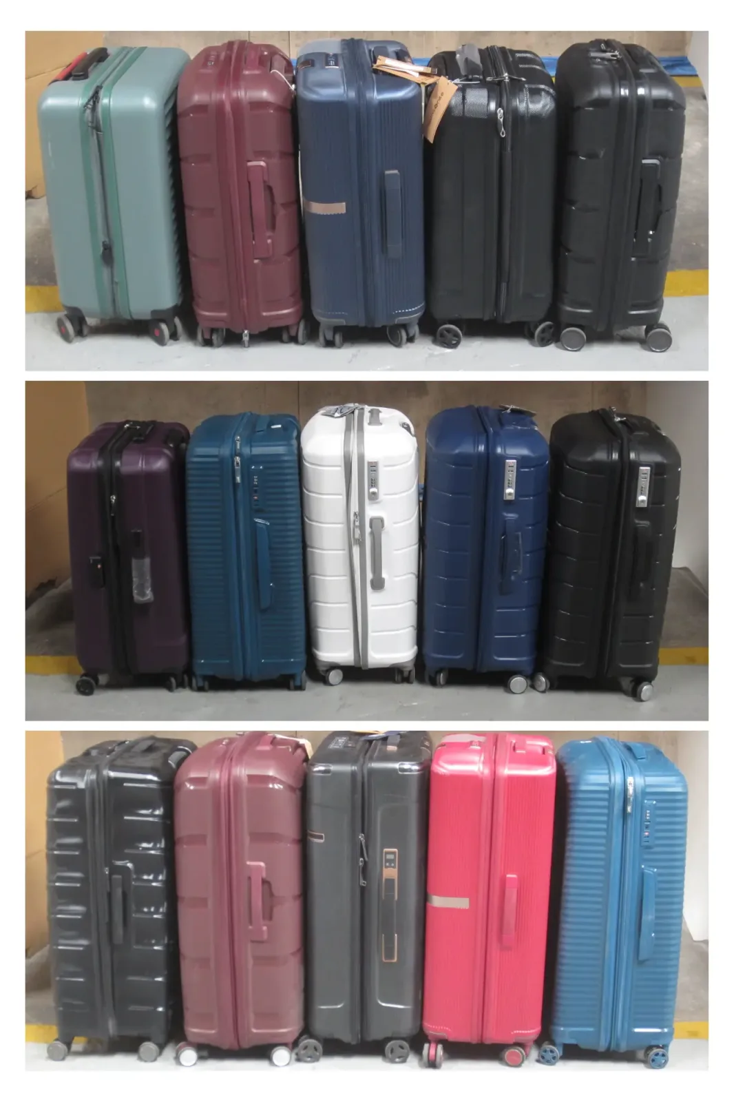 15 PZAS MALETAS DE VIAJE
