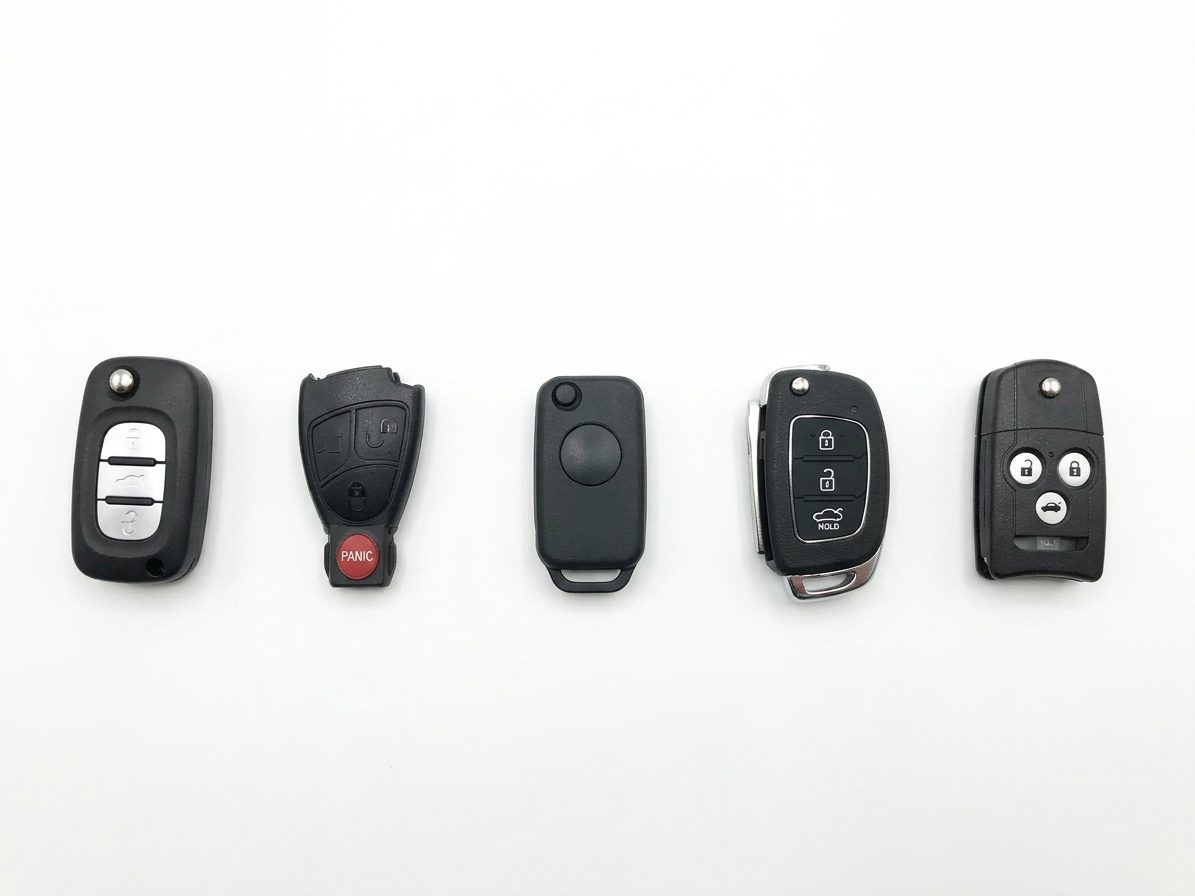 31 PZAS. CARCASAS DIVERSAS PARA LLAVES AUTOMOTRICES.