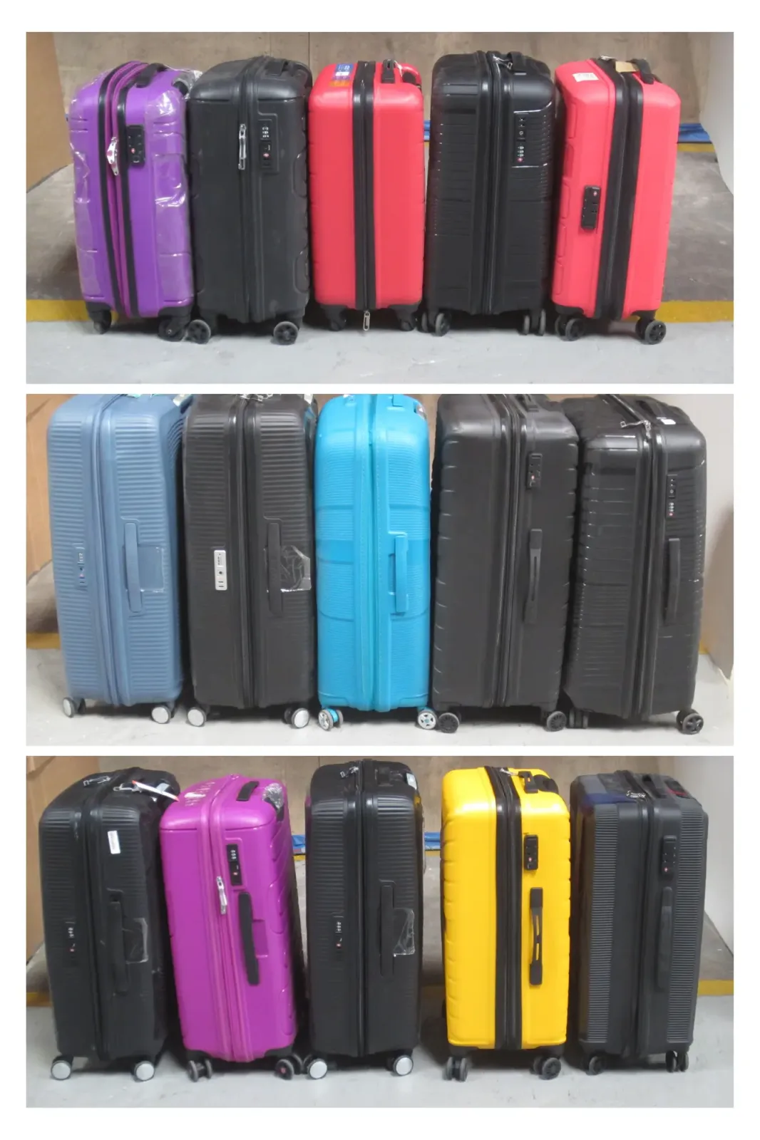15 PZAS MALETAS DE VIAJE